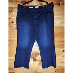 Universal Thread Womens Plus Size 26 High Rise Ankle Bootcut Jeans, Denim,